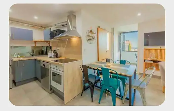 Apartment 5 Pers Parking Vue *